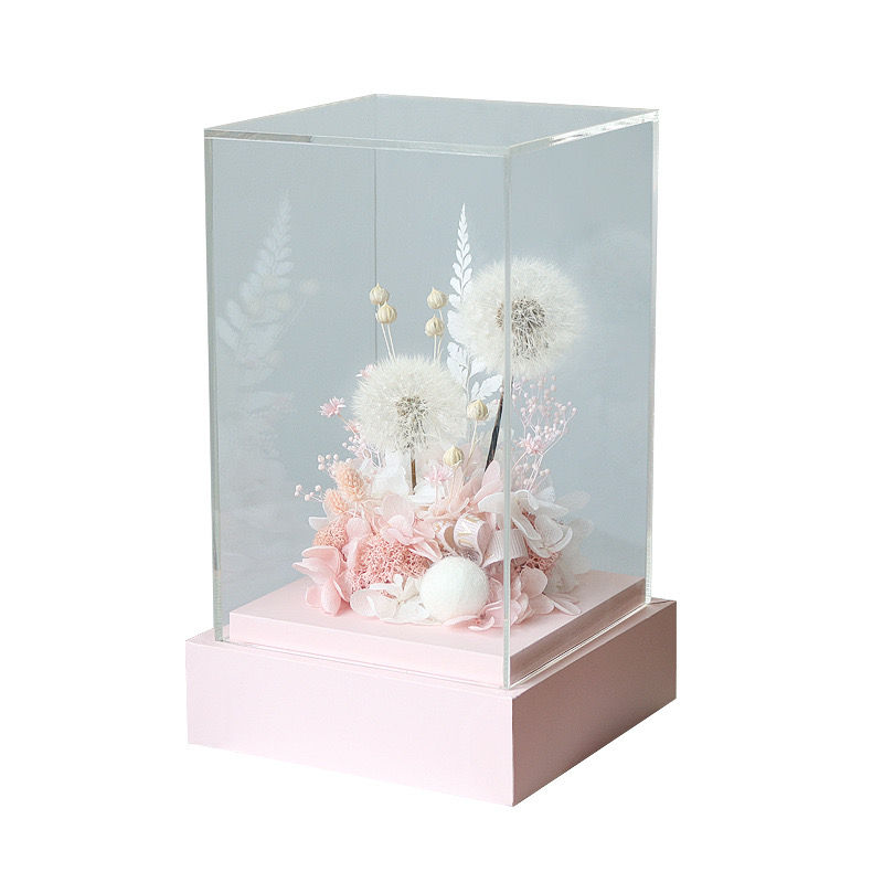 縮圖：蒲公英永生花亞克力禮盒