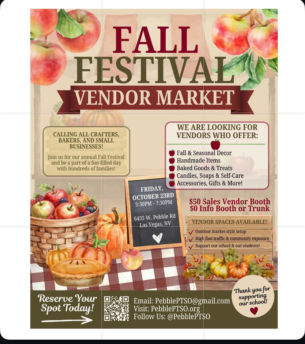 Doral Pebble PTSO Fall Festival
