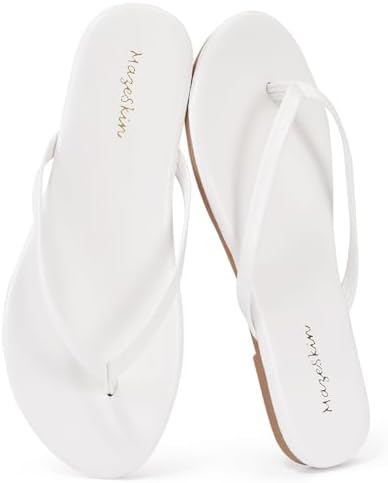 Amazon White Flip Flops