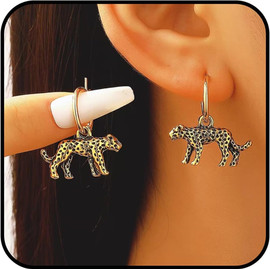 Leopard Earrings