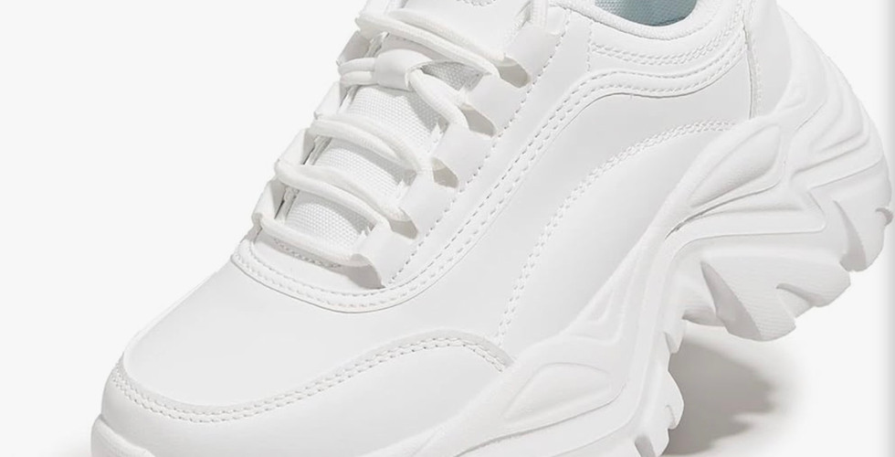 Amazon White Chunky Sneakers