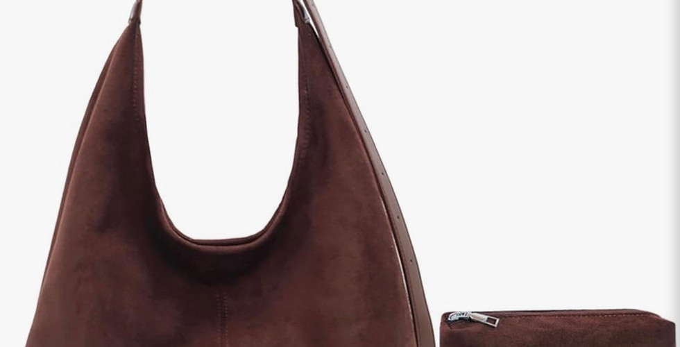 Amazon Slouchy Brown Purse