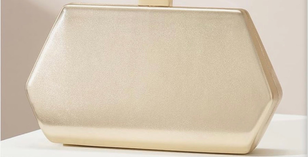 Amazon Gold Clutch