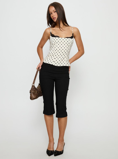 Princess Polly Polka Dot Corset