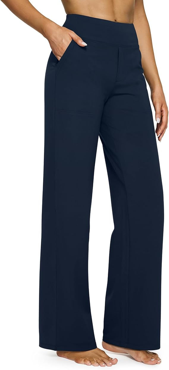 Wide leg dressy or casual pants