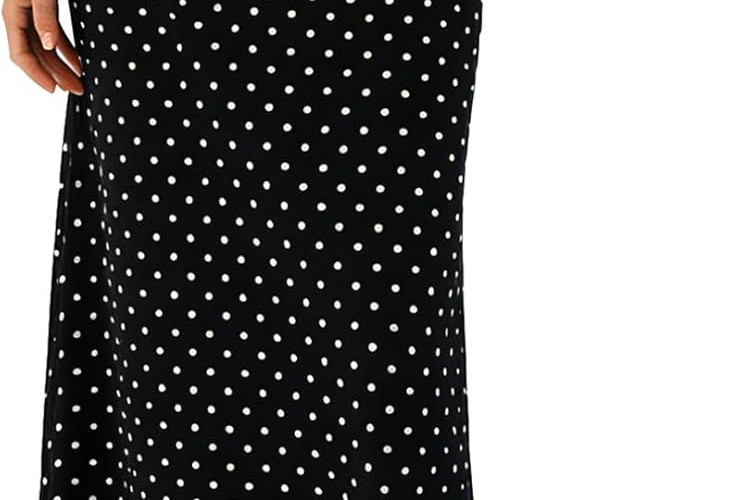 Polka Dot Maxi Skirt