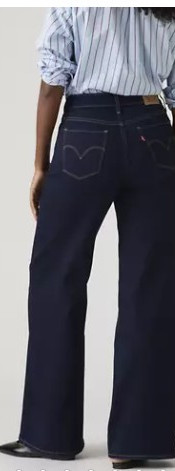 Levi 318 Shaping Wide Leg Jeans
