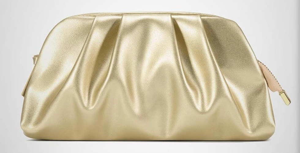Amazon Gold Clutch
