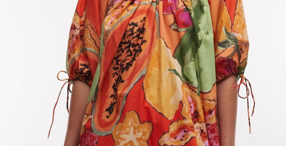 Colorful Summer Mini Dress