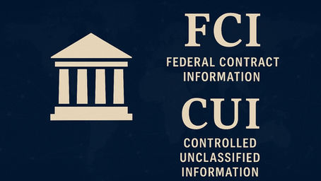 What Really Are FCI and CUI – And Why They Matter for CMMC Compliance