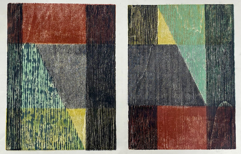 Urban Flow Diptych I