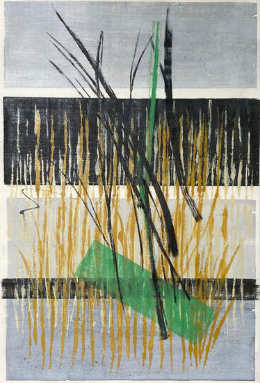 River Wall River Reeds I