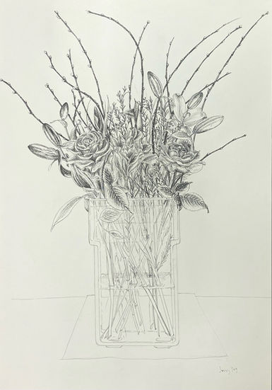 Acid Level Battery Vase Bouquet, January 2019