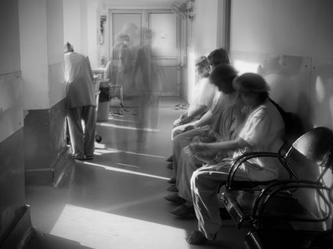 hallway at dr shroff's charity eye hospital