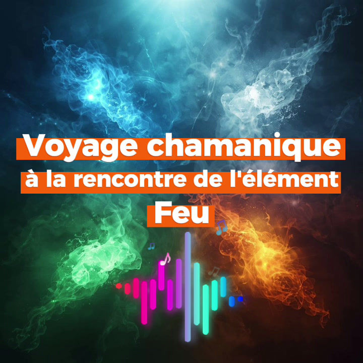 Miniature : Coffret Chamanique des 4 éléments (4 voyages médecines: air, feu, eau, terre)