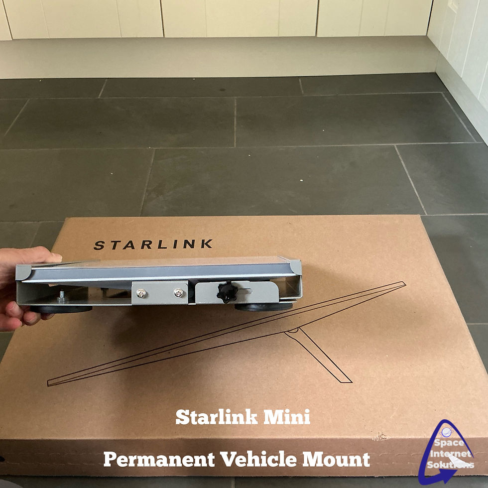 Thumbnail: Starlink Mini Alloy Permanent Vehicle Mount
