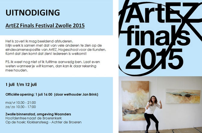 Uitnodiging ArtEZ Finals 2015