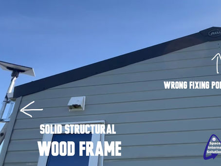 Starlink installation Static Caravans