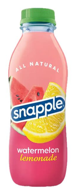 Snapple Watermelon Lemonade All Natural, 16 oz