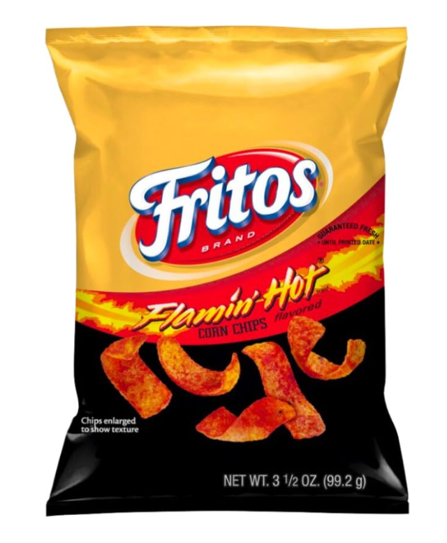 Fritos Flamin' Hot Corn Chips, 3.25 oz