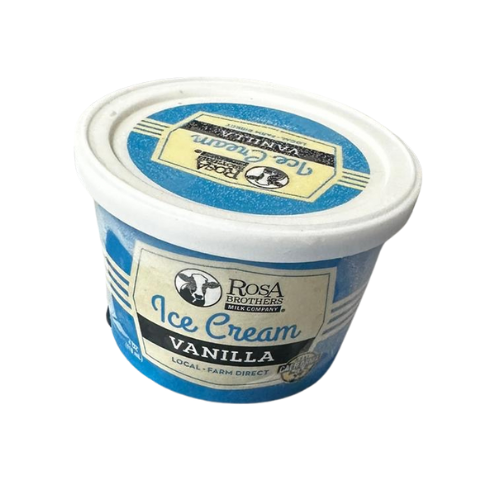 Rosa Brothers Vanilla Ice Cream, 4 oz