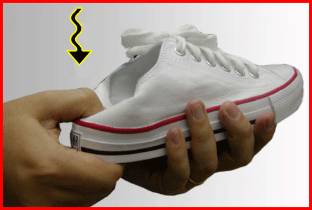 firm heel backing