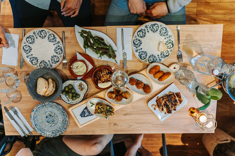 Tapas bar, Tapas Laden, Dinner, Atmosphäre