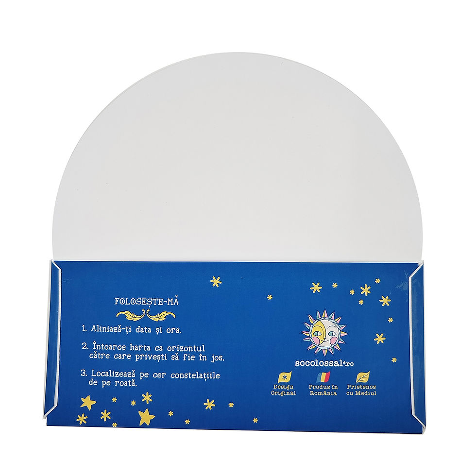 roata cu harta stele constelatii din emisfera nordica