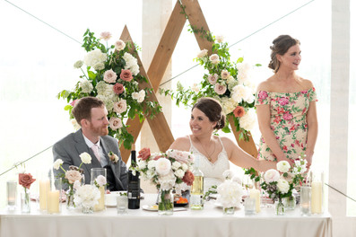 Vineyard wedding ceremony in Niagara-on-the-Lake photographed by Niagara wedding photographer