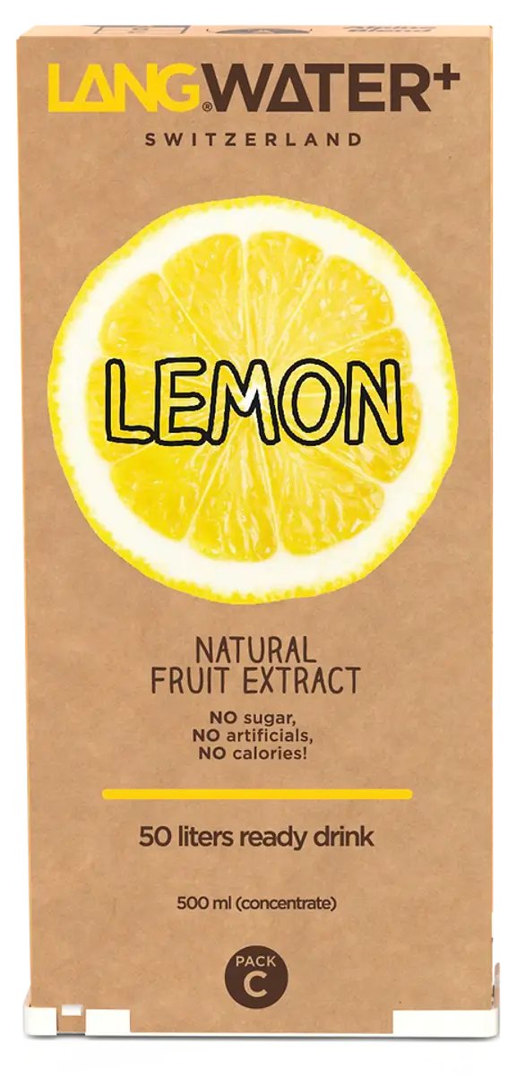 Natural lemon fruit juice extract
