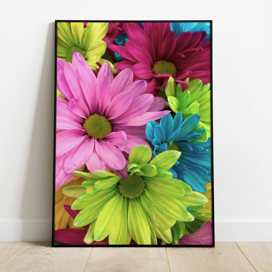 Quadro Botânico 013 - composição completa em ambiente decorado