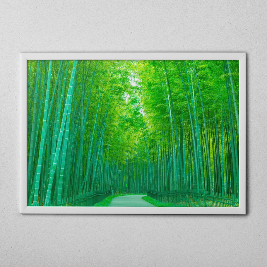 quadro Caminho Zen Verde