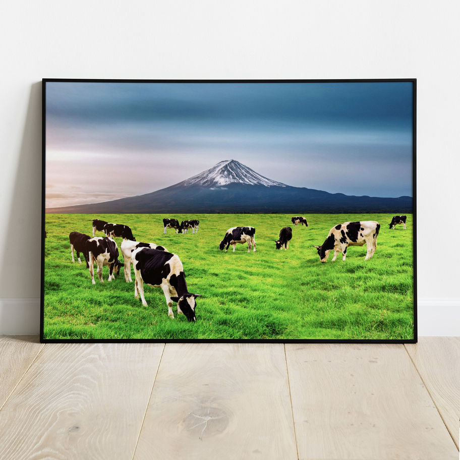 Quadro Natureza 16 - composição completa em ambiente decorado