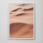 quadro decorativo orizonte de areia