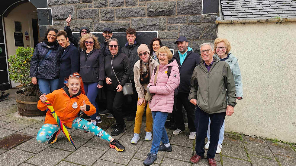 Walking tours in Scotland - Oban group with Rosie B Wild