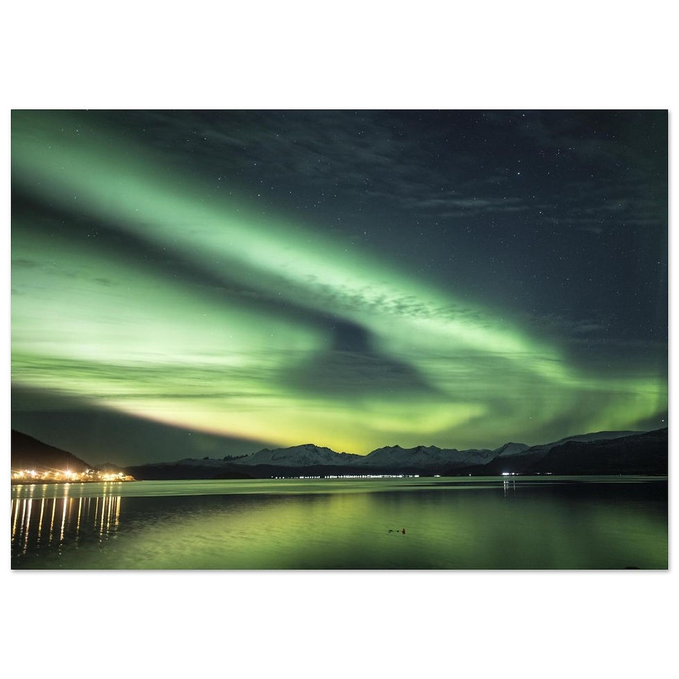 Thumbnail: Aurora Borealis Aluminum Print