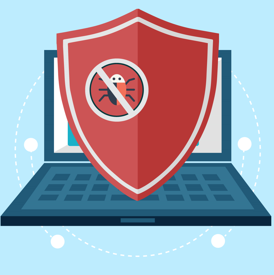 System alert on malware detection