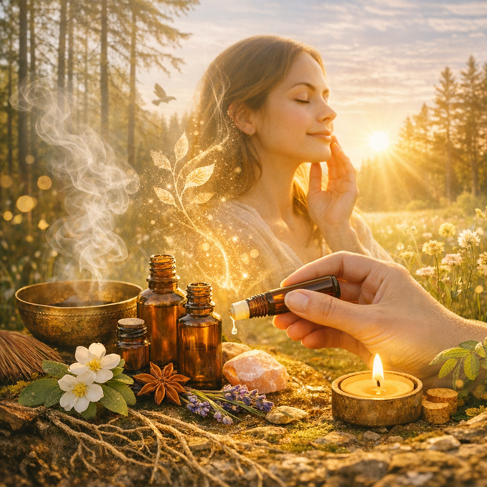 🌿 Les huiles essentielles : l’art ancien de soutenir le bien‑être