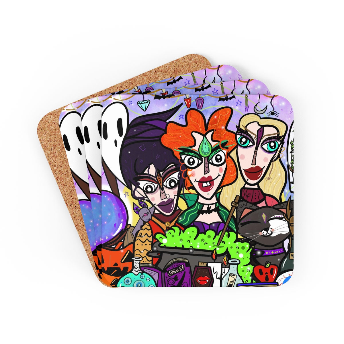 Sanderson Sisters coaster