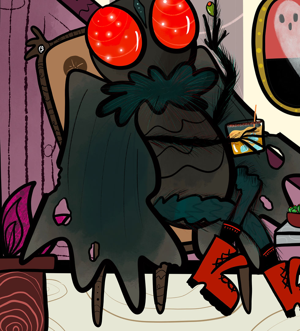 Thumbnail: MothMan chilling