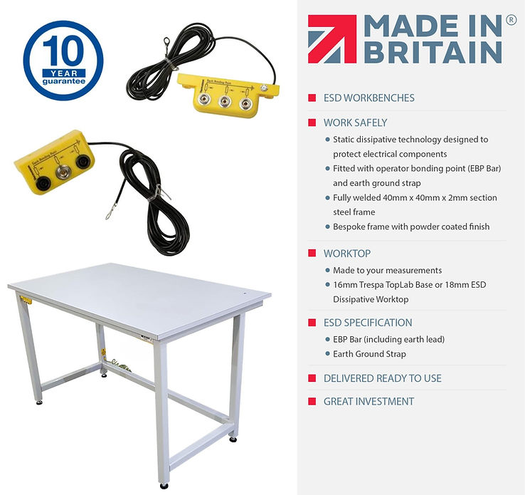 electronics lab bench