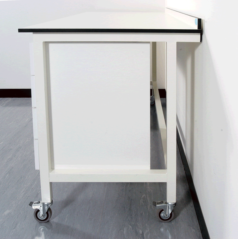 end view of suspended cabinet cupboard o