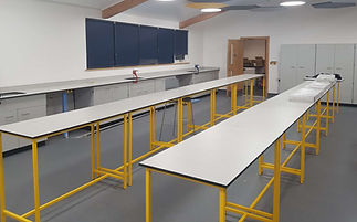 School Science Lab Table