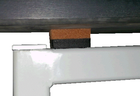 Sorbo Rubber Pads - granite worktop support