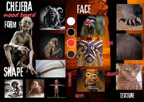 Tokoloshe Mood Board