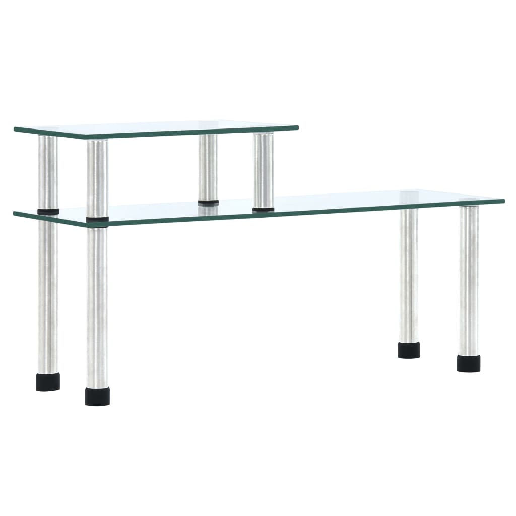 Keukenschap 45x16x26 cm gehard glas