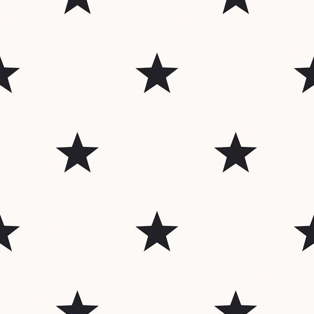 Noordwand Behang Friends & Coffee Little Stars en wit