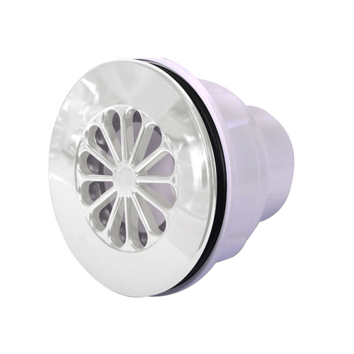 Waste High Flow Bottom Exit with Metal Cap | Shower Parts