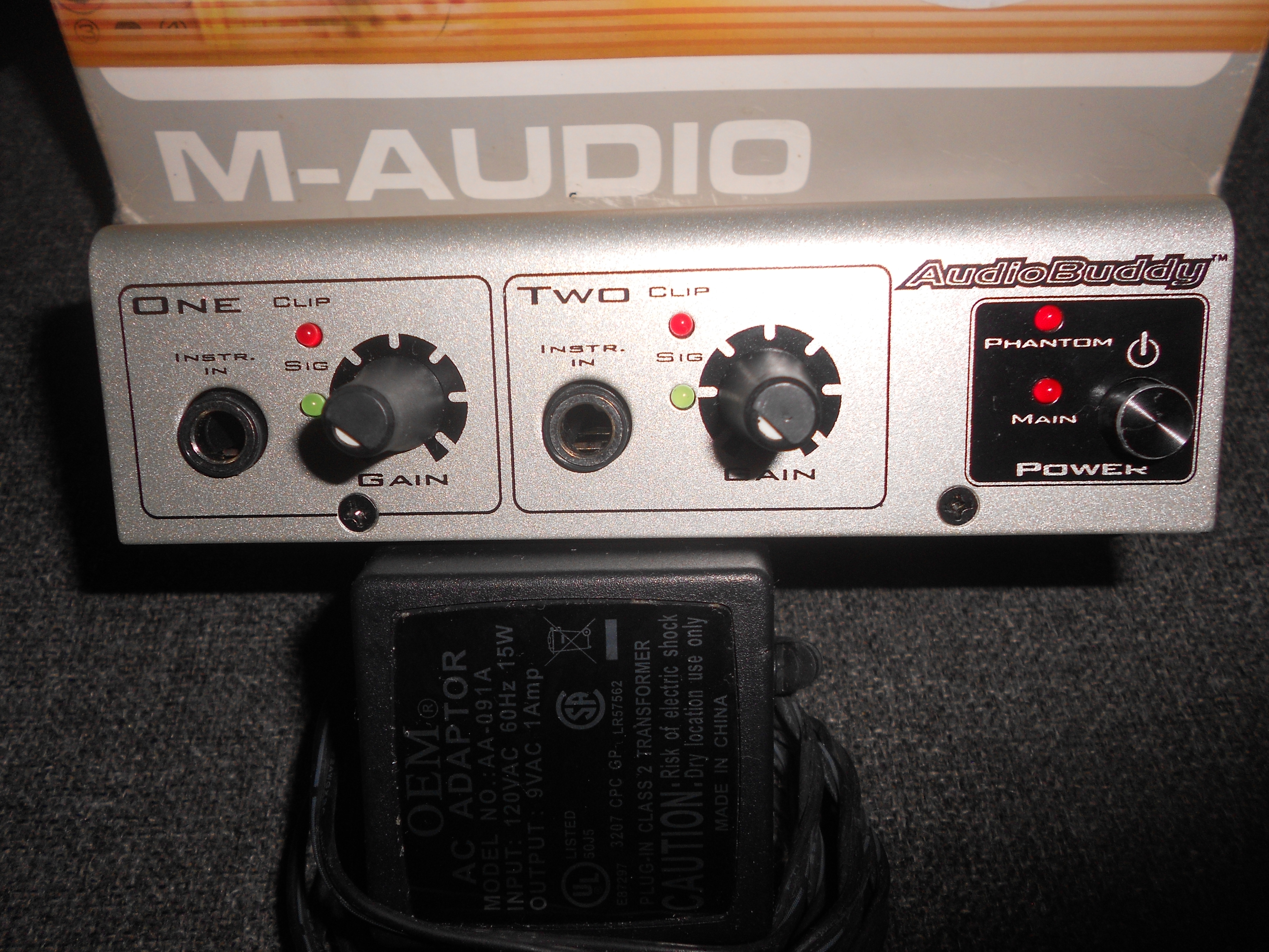 MAudio Mic/Preamp Modelo Audio Buddy