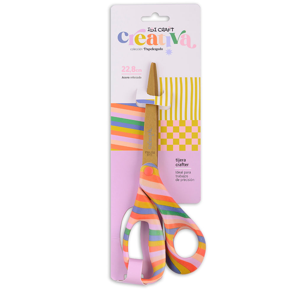Tijera Ibi Craft creativa grande 22,8cm metal